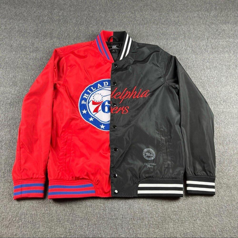 Young And‎ Reckless Philadelphia Sixers Jacket Vintage Mens Sz Medium